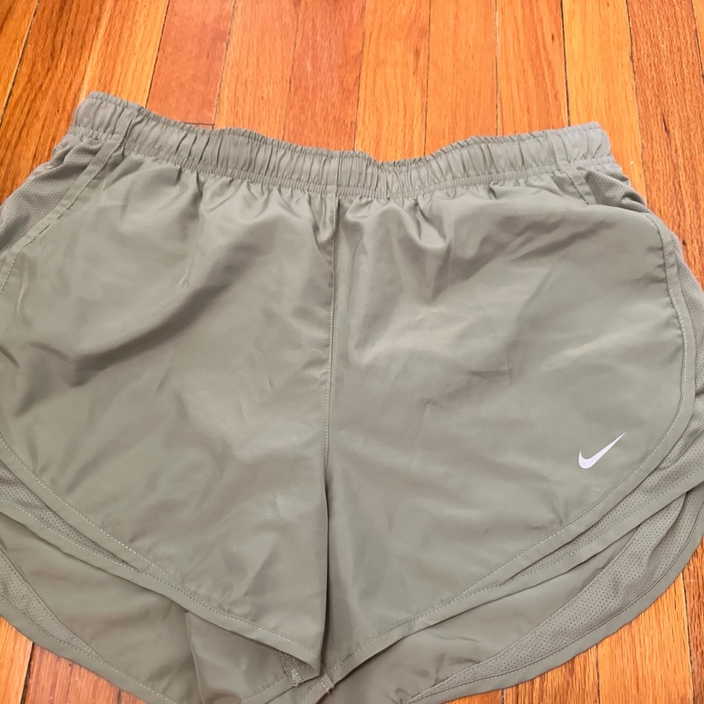 Nike Women's Olive Green Shorts